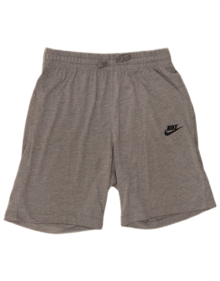 Αθλητικά σορτς Nike Boys 13-14 ετών XL με γκρι φλύκταινες πολυεστέρα