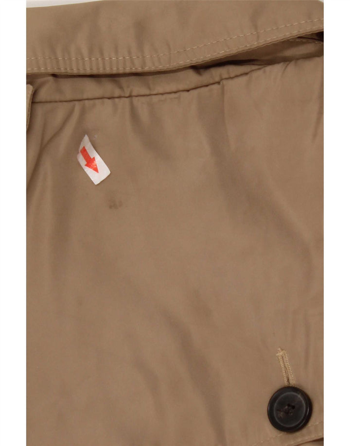 Zara Γυναικεία καμπαρντίνα UK 14 Medium Beige Polyester