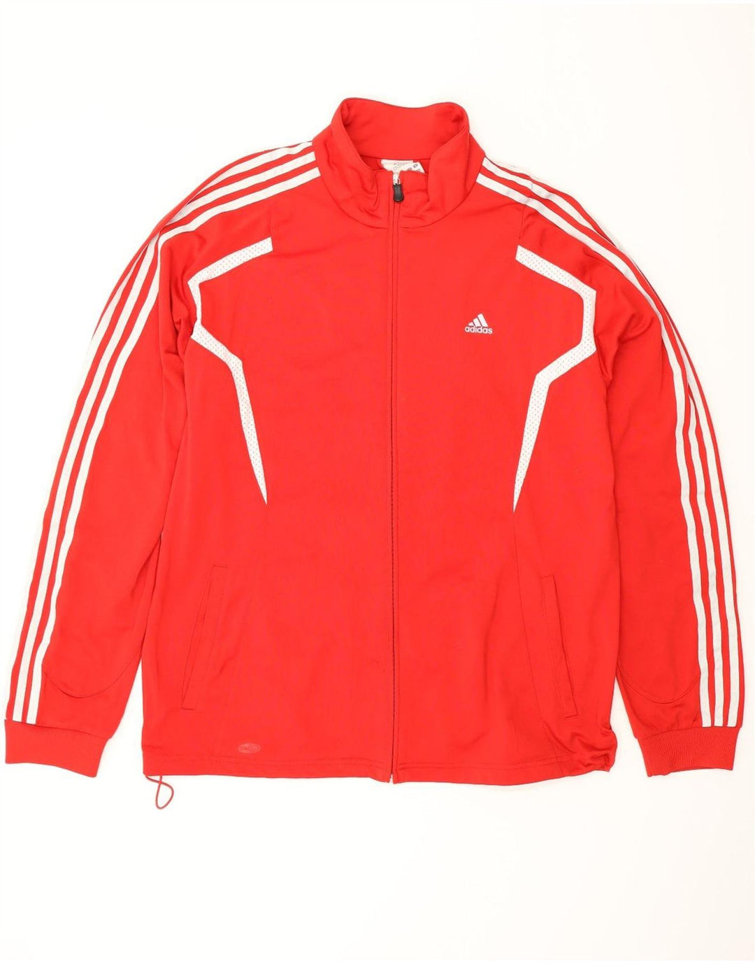 Ανδρική φόρμα ADIDAS Climalite Top Jacket μεγάλο κόκκινο πολυεστέρα
