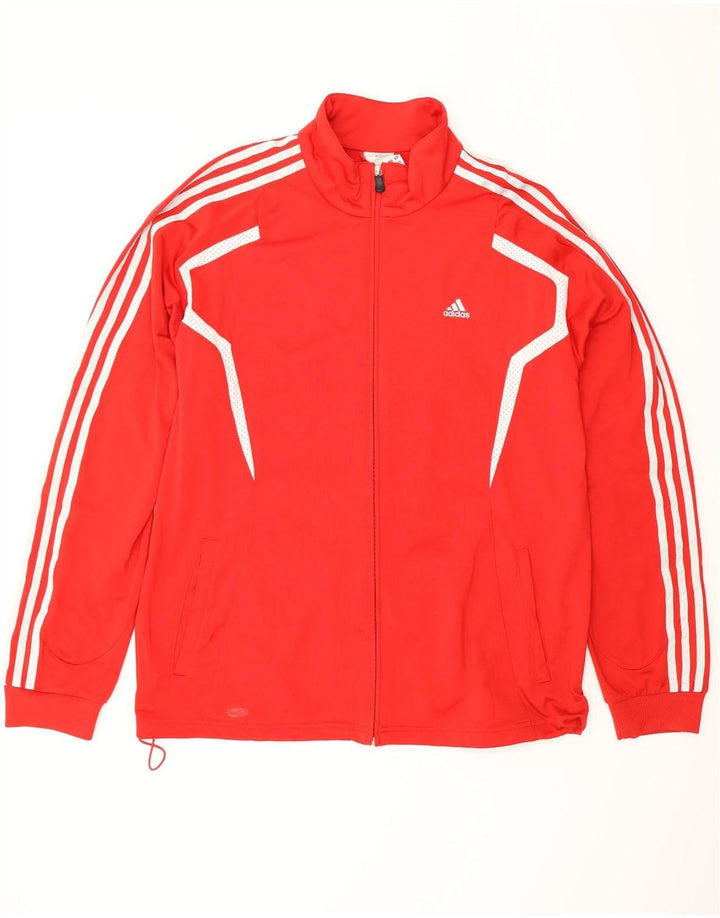 Ανδρική φόρμα ADIDAS Climalite Top Jacket μεγάλο κόκκινο πολυεστέρα