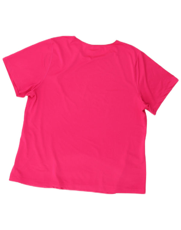 Γυναικείο T-shirt Nike Dri Fit Top UK 18 XL Pink