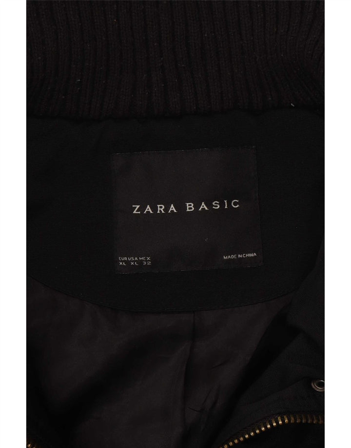 Zara Γυναικείο μπουφάν UK 18 XL Μαύρο