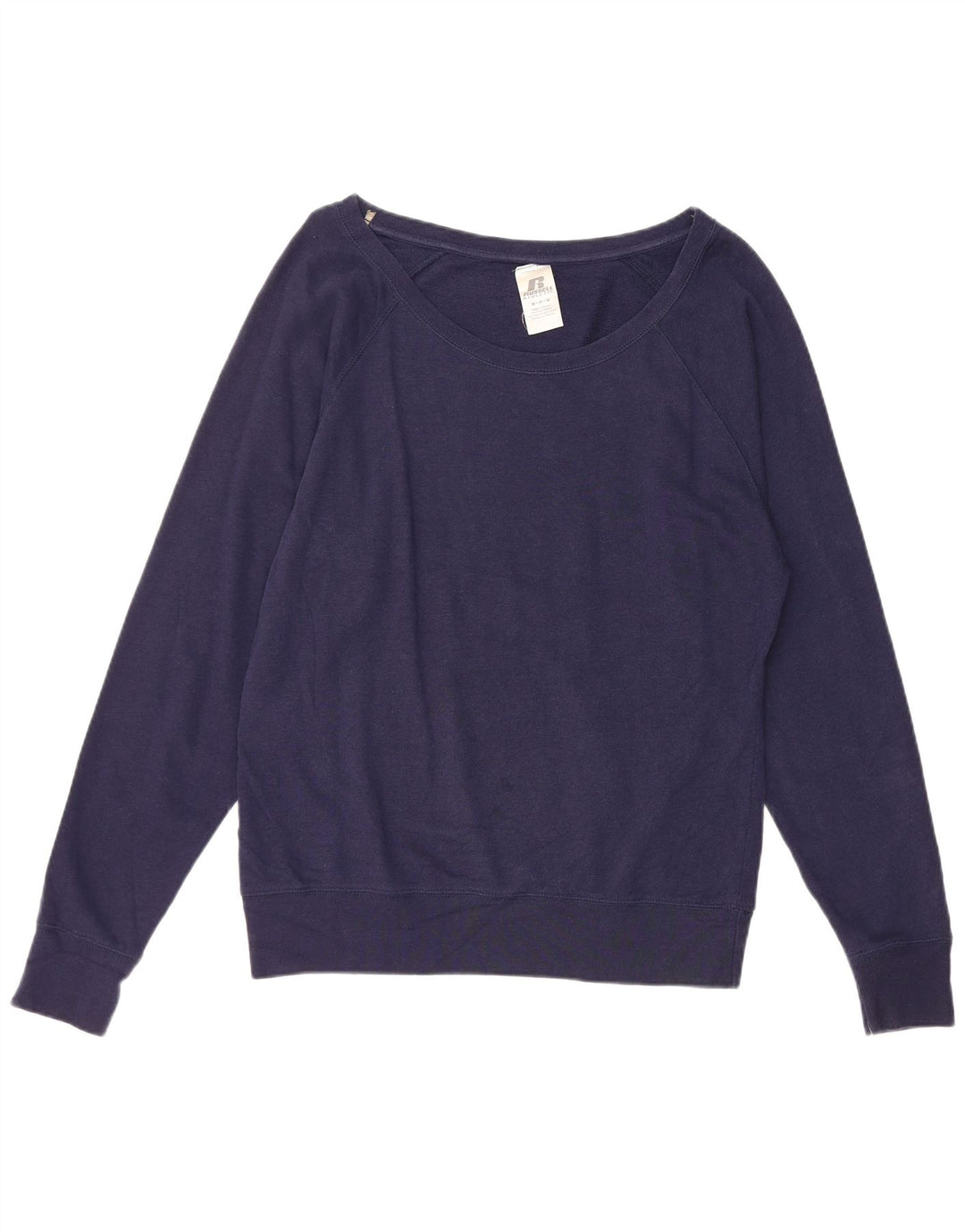 RUSSELL ATHLETIC Γυναικεία φούτερ Jumper UK 14 Medium Navy Blue Cotton