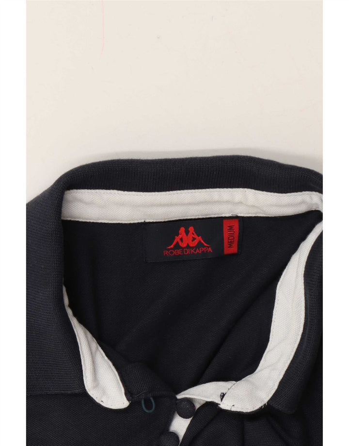Kappa γυναικείο μπλουζάκι πόλο UK 14 Medium Navy Blue