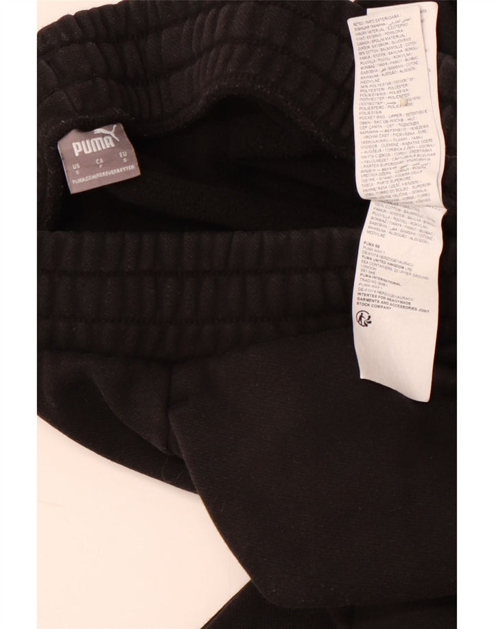 Ανδρική αθλητική φόρμα PUMA Παντελόνι Μικρό μαύρο βαμβακερό