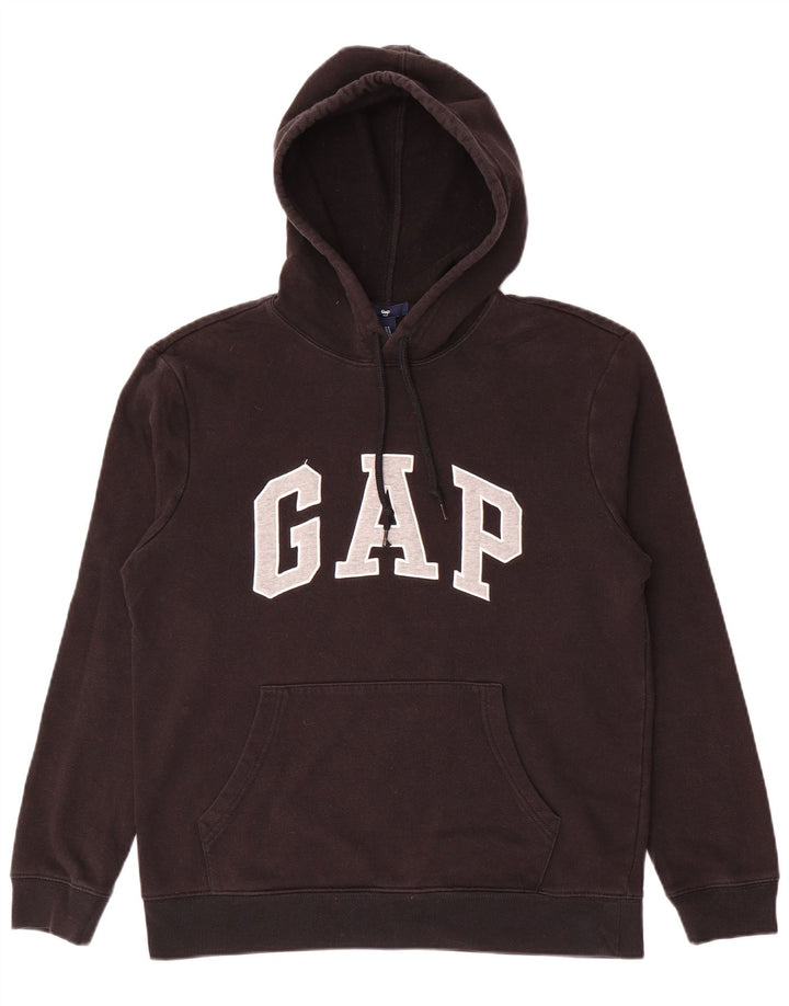 Ανδρικό Gap Graphic Hoodie Jumper Μικρό μαύρο βαμβακερό