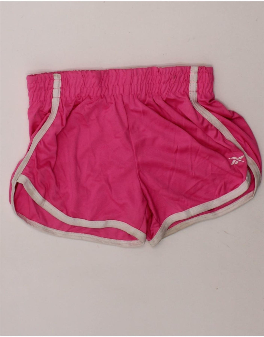 REEBOK Girls Sport Shorts 6-7 Years  Pink Polyester Vintage Reebok and Second-Hand Reebok from Messina Hembry 