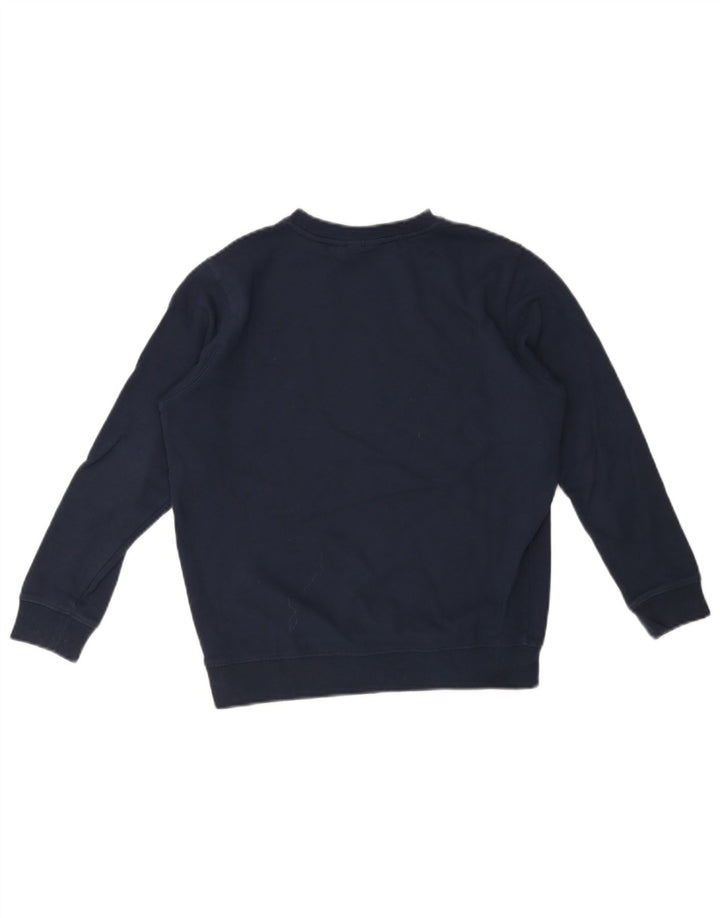 Vans Boys γραφικό φούτερ 7-8 ετών Small Navy Blue Cotton