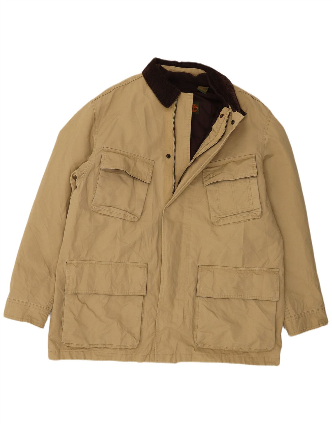 Ανδρικό μπουφάν Timberland Windbreaker UK 42 XL Beige Nylon