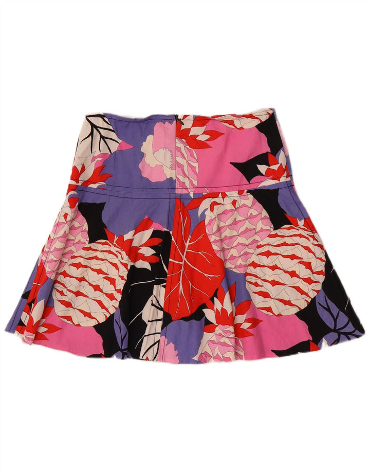 Pinko Γυναικεία Μίνι Φούστα UK 8 Small W30 Πολύχρωμη Floral