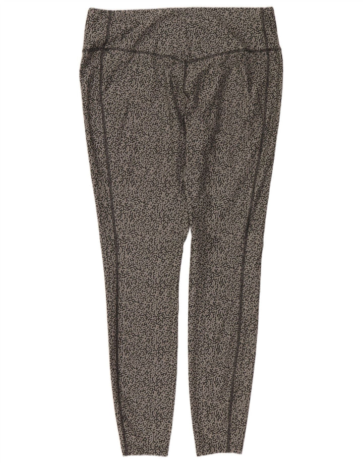 Γυναικεία κολάν NIKE Dri Fit UK 18 XL Γκρι Animal Print Polyester