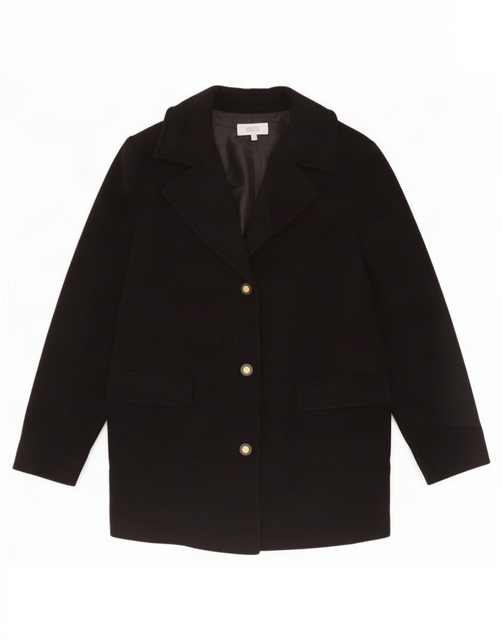 Marks & Spencer Γυναικείο Μπουφάν Blazer UK 18 XL Μαύρο Μαλλί