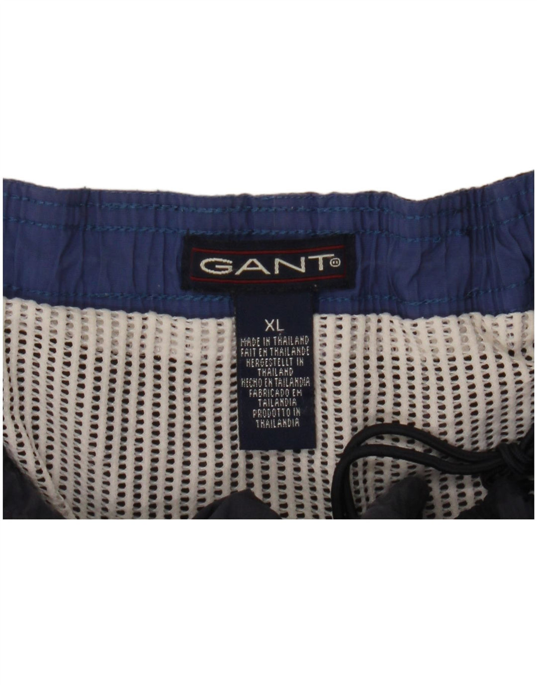 Ανδρικό σορτς κολύμβησης GANT XL Navy Blue Colorblock Nylon