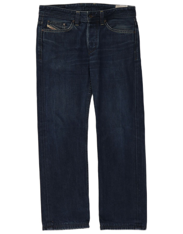 Diesel Γυναικείο Viker Back Straight Jeans W32 L30 Blue Cotton