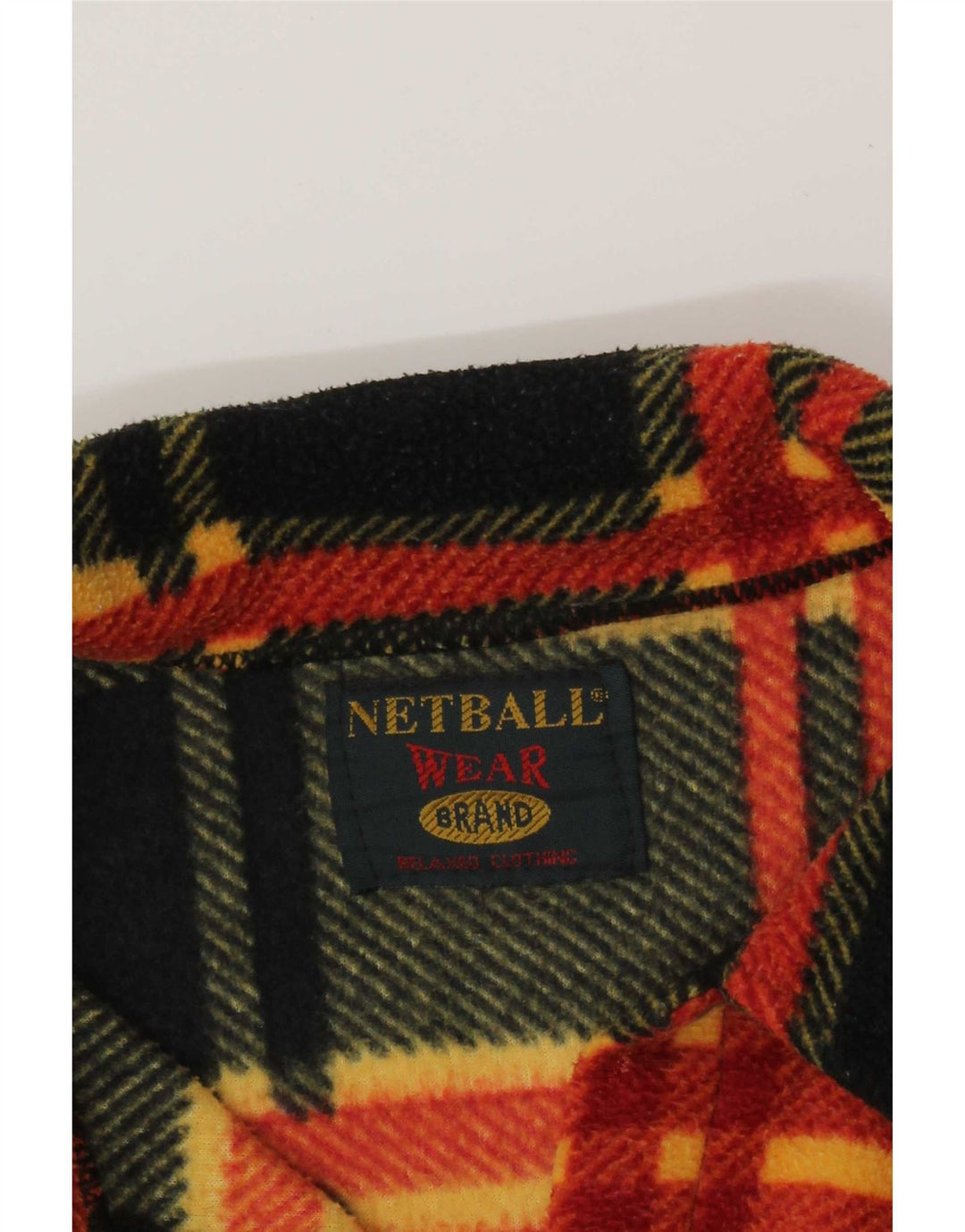 Vintage Ανδρικό πουκάμισο Fleece Μεγάλο Πολύχρωμο Καρό