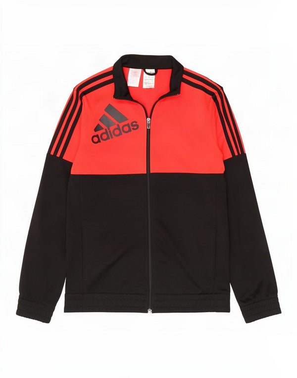 Adidas Graphic αθλητική φόρμα Adidas Top Jacket 15-16 Years Red Colourblock