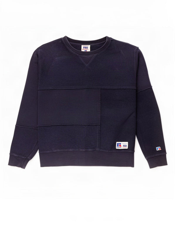 Russell Αθλητικό Ανδρικό Φούτερ Jumper Medium Navy Μπλε Βαμβακερό