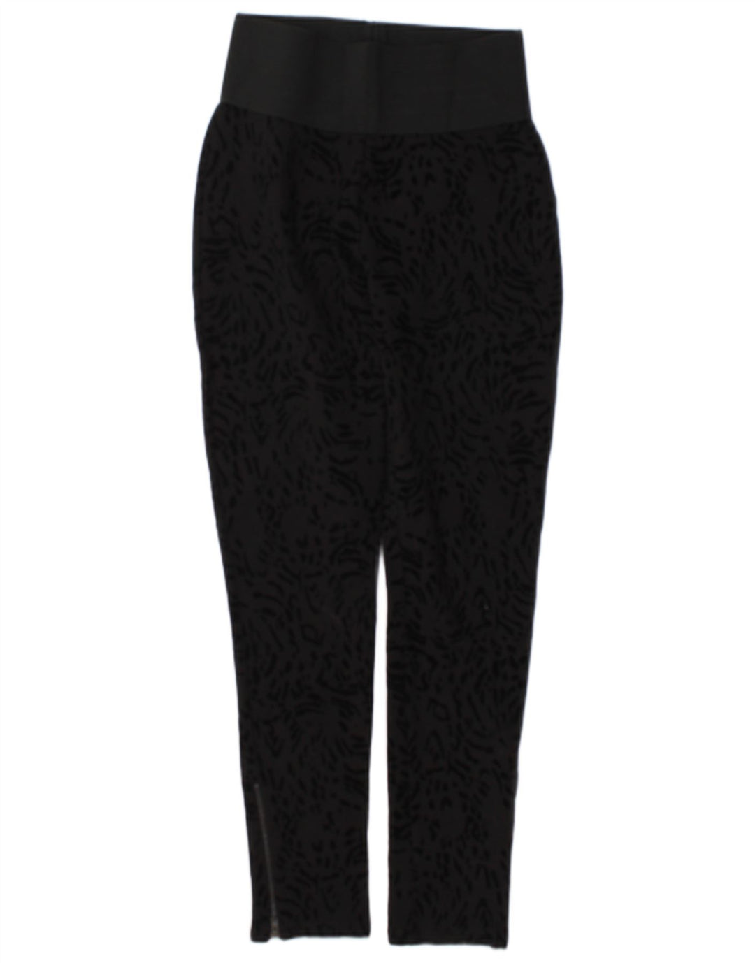 Zara Γυναικείο κολάν UK 12 μεσαίο μαύρο Animal print
