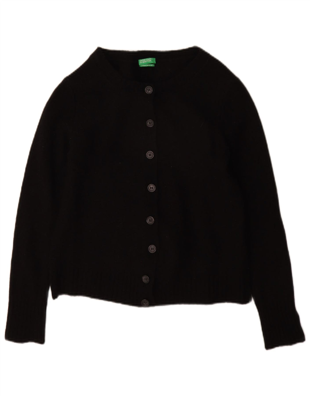 Γυναικείο πουλόβερ Benetton Cardigan UK 10 Small Black