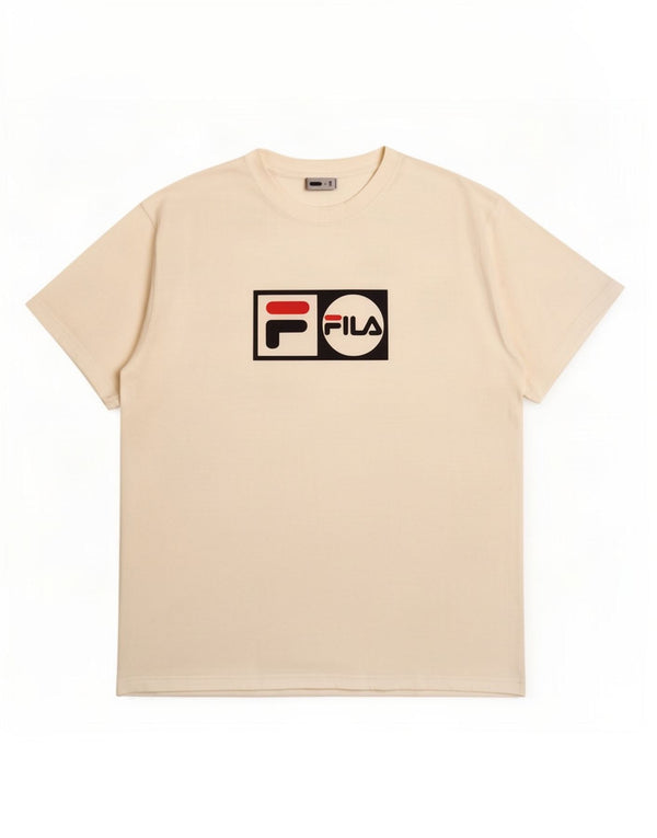 Ανδρικό γραφικό T-Shirt Fila Top XL Λευκό