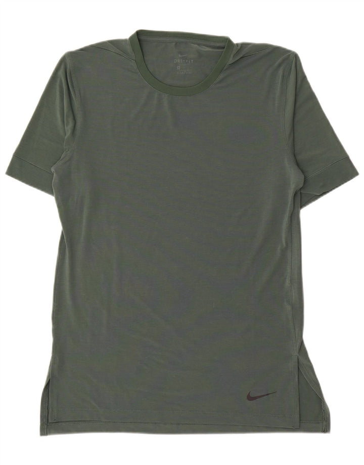 Ανδρικό T-Shirt Nike Dri Fit Τοπ μεσαίου πράσινου πολυεστέρα