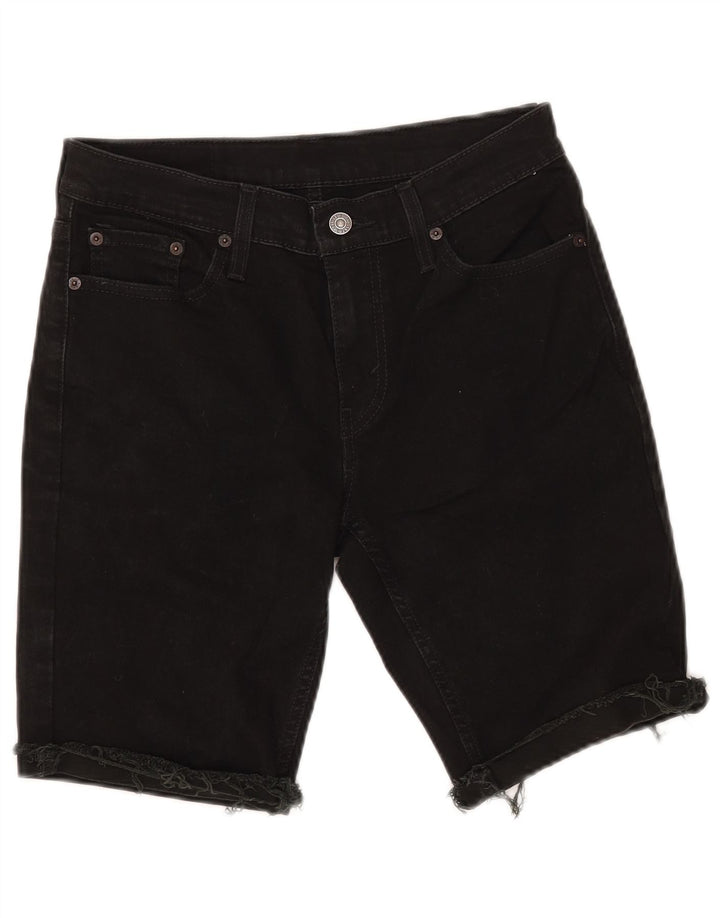 LEVI'S Γυναικείο 511 τζιν σορτς W30 Μεσαίο μαύρο βαμβακερό
