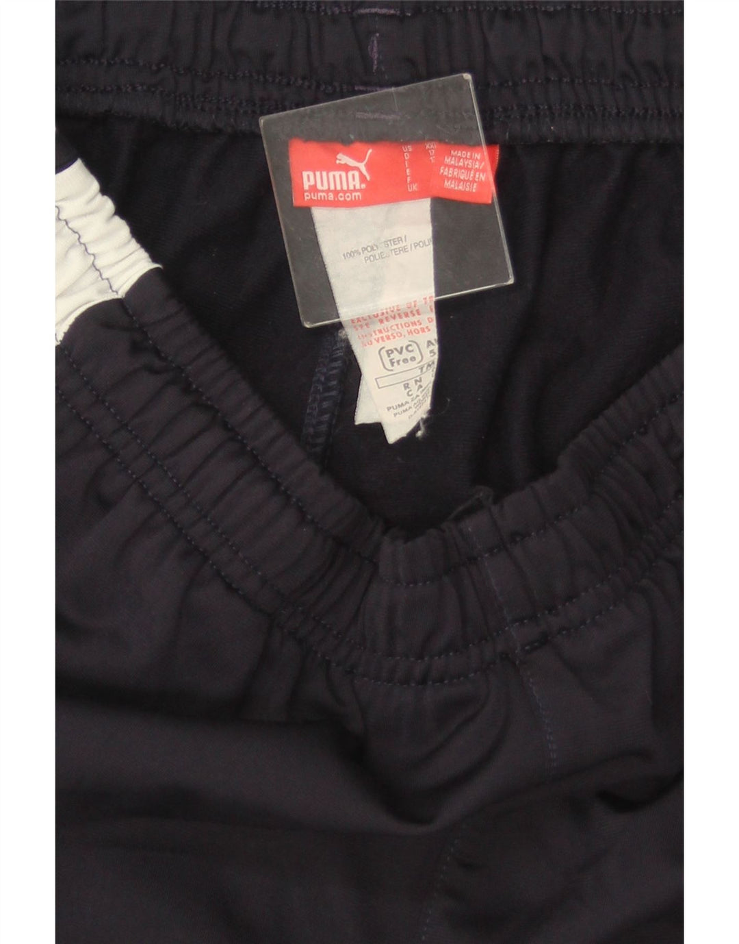 Παντελόνι αθλητικής φόρμας PUMA Boys 15-16 ετών Navy Blue Colorblock Πολυεστέρας