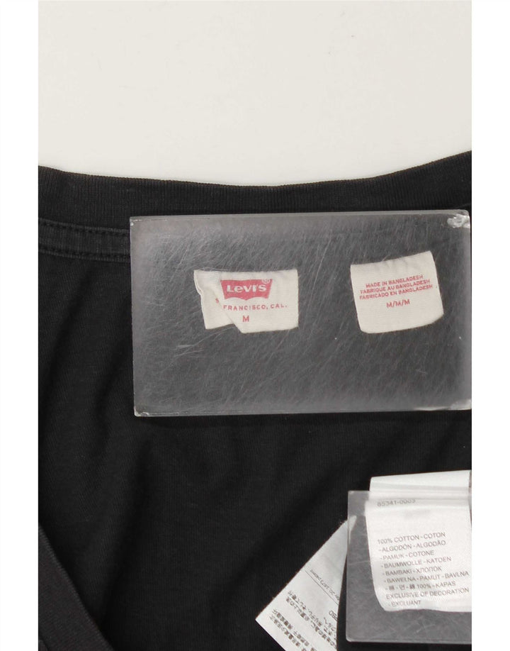 Γυναικείο T-Shirt Levi's Top UK 14 μεσαίου γκρι βαμβακερό