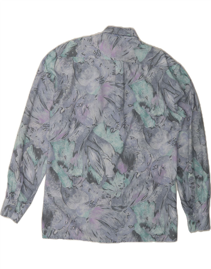 CLUB DAMINGO Mens Abstract Pattern Shirt Size 37/38 Medium Multicoloured Vintage Club Damingo and Second-Hand Club Damingo from Messina Hembry 