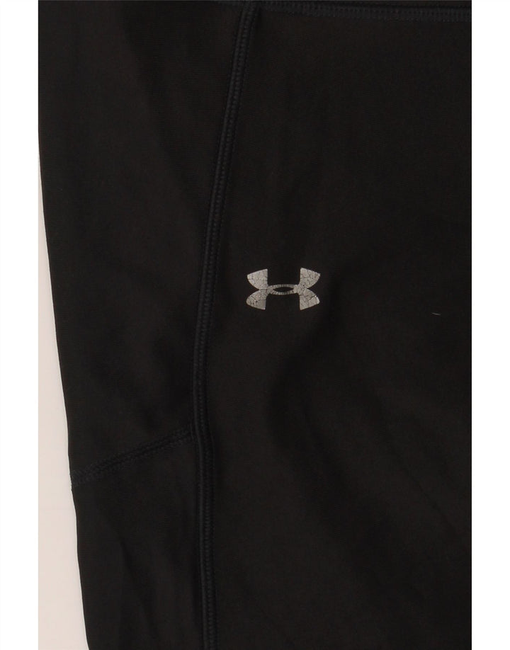 Under Armour Γυναικεία Κάπρι Κολάν UK 14 Large Black