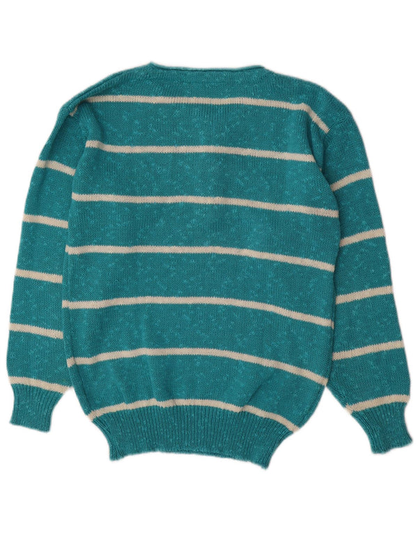 Γυναικείο πουλόβερ Nanette με λαιμό και λαιμό UK 10 Small ριγέ τιρκουάζ