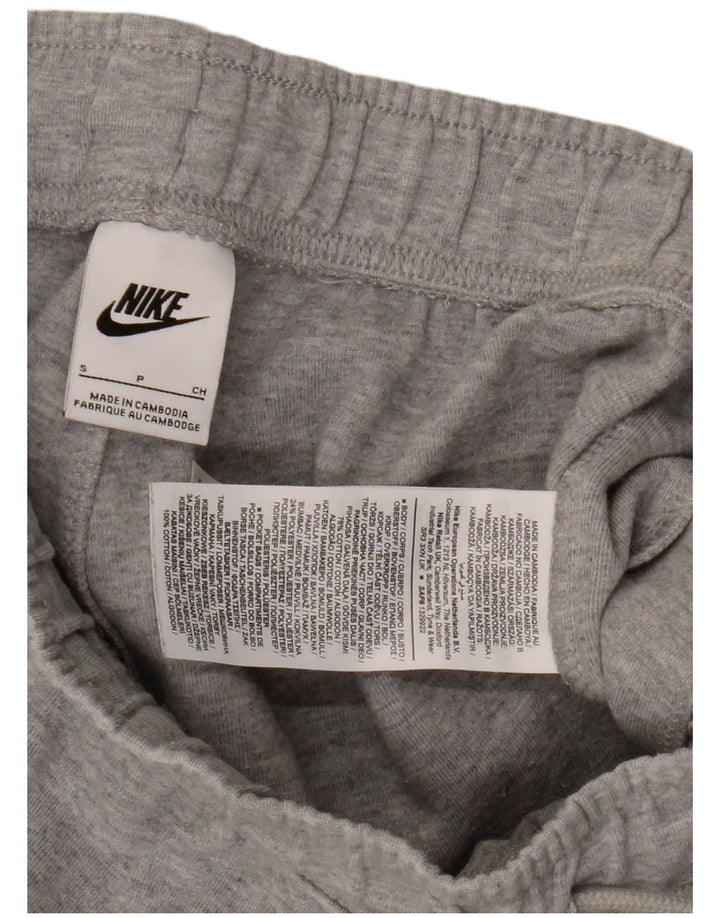 Ανδρική φόρμα Nike Παντελόνι Joggers Μικρό γκρι βαμβακερό