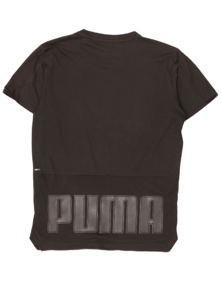 Ανδρικό γραφικό μπλουζάκι Puma Top Small Black Polyester Sports