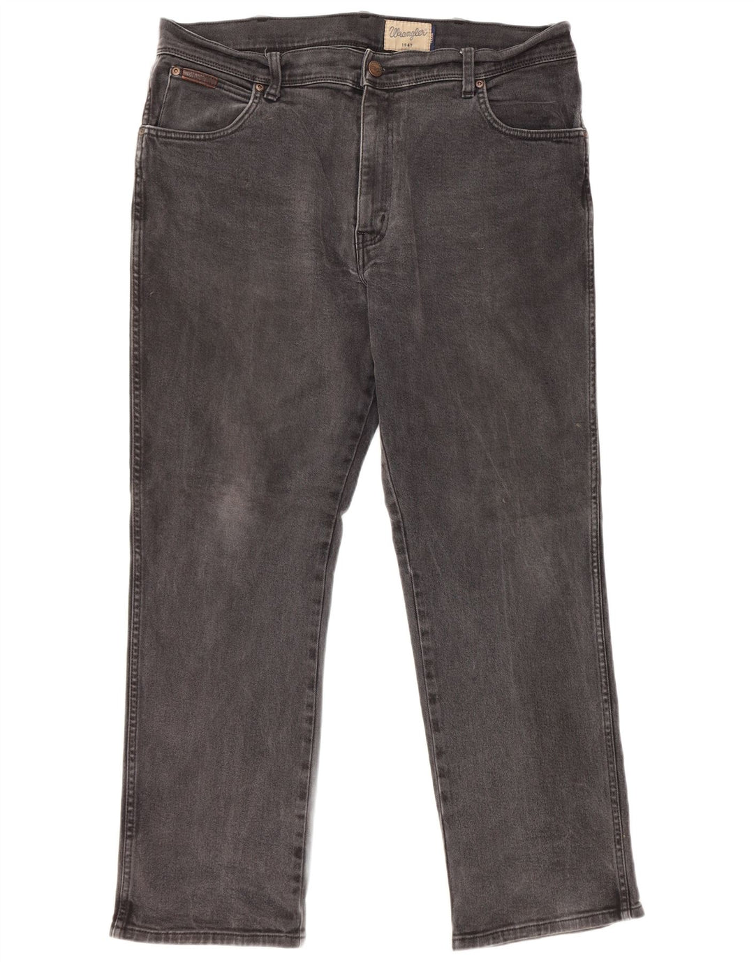 WRANGLER Ανδρικό Texas Straight Jeans W38 L30 Μαύρο βαμβακερό