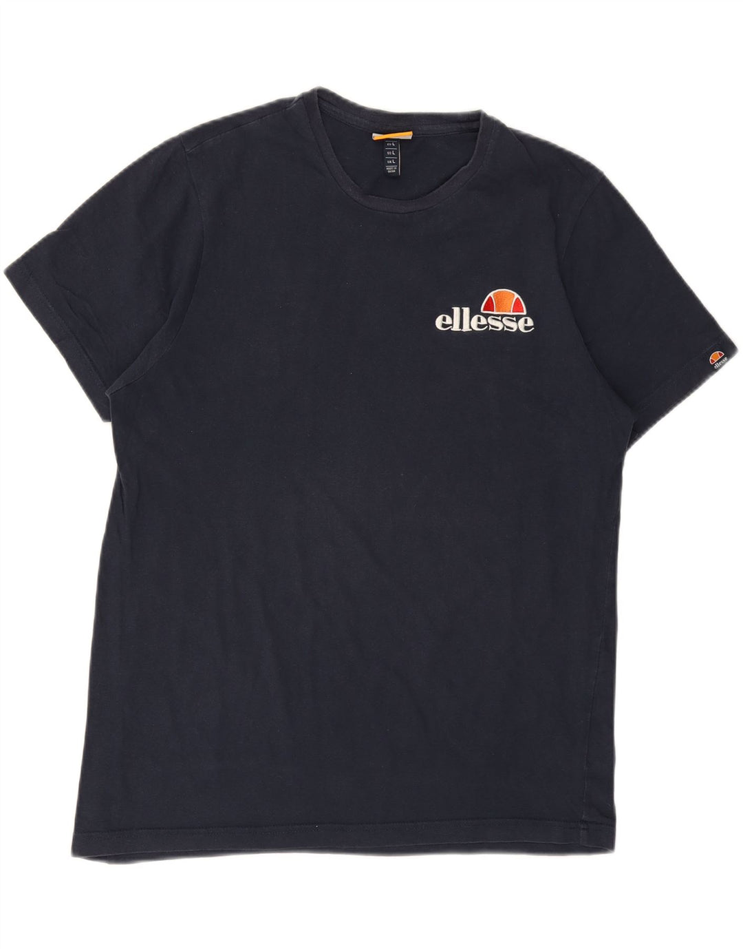 ELLESSE Mens T-Shirt Top Large Navy Blue Vintage Ellesse and Second-Hand Ellesse from Messina Hembry 