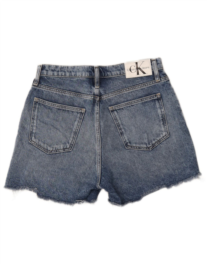 Calvin Klein Γυναικείο τζιν Distressed Hot Παντελόνι W28 Μεσαίο Μπλε Βαμβακερό