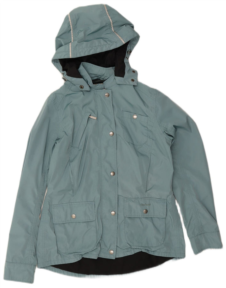 Barbour Γυναικείο μπουφάν βροχής με κουκούλα UK 14 Large Blue