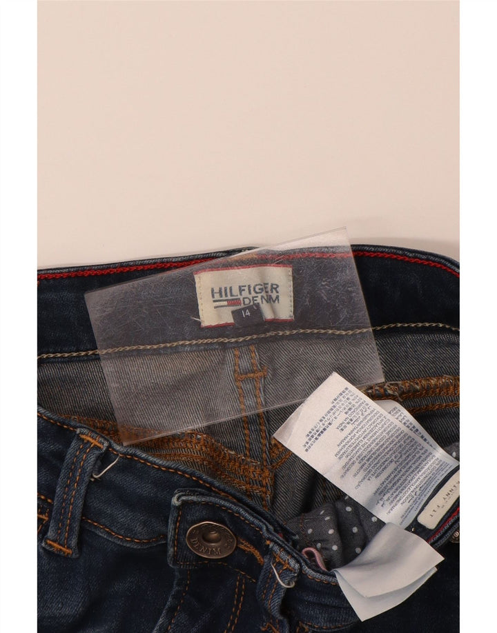 TOMMY HILFIGER Αγόρια Skinny Jeans 13-14 ετών W26 L29 Μπλε βαμβακερό