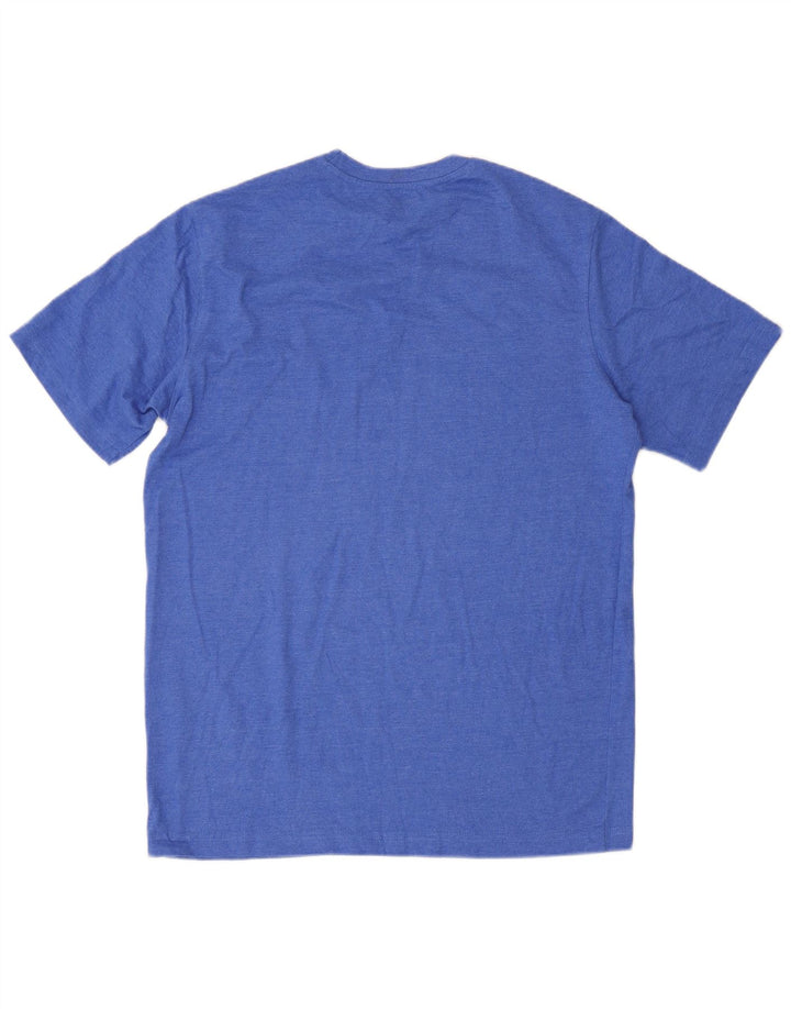 Champion Ανδρικό T-Shirt κανονικό γραφικό Top Medium Blue