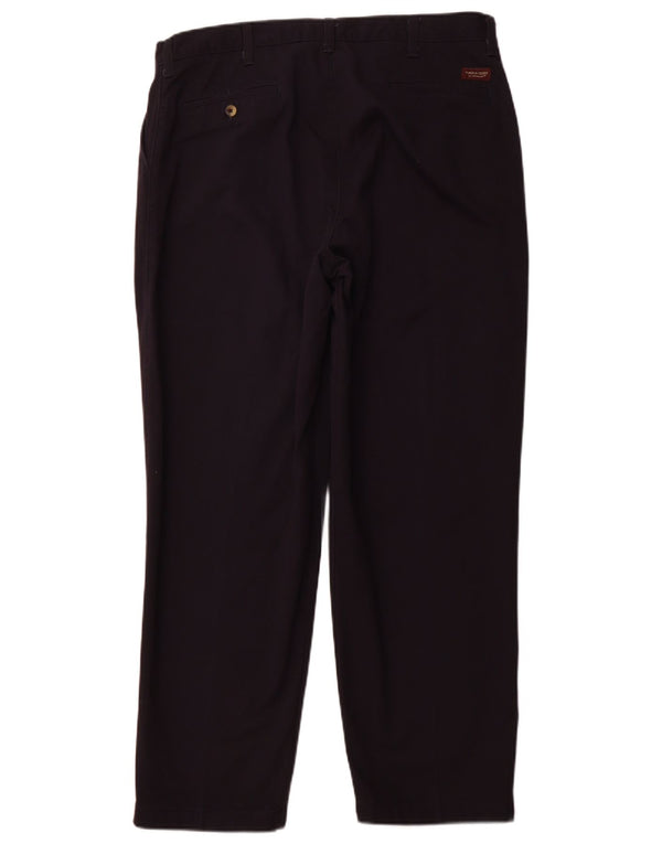 WRANGLER Ανδρικό παντελόνι Chino με καρφίτσα από ξύλο κρησφύγετο W38 L30 Navy Blue Cotton