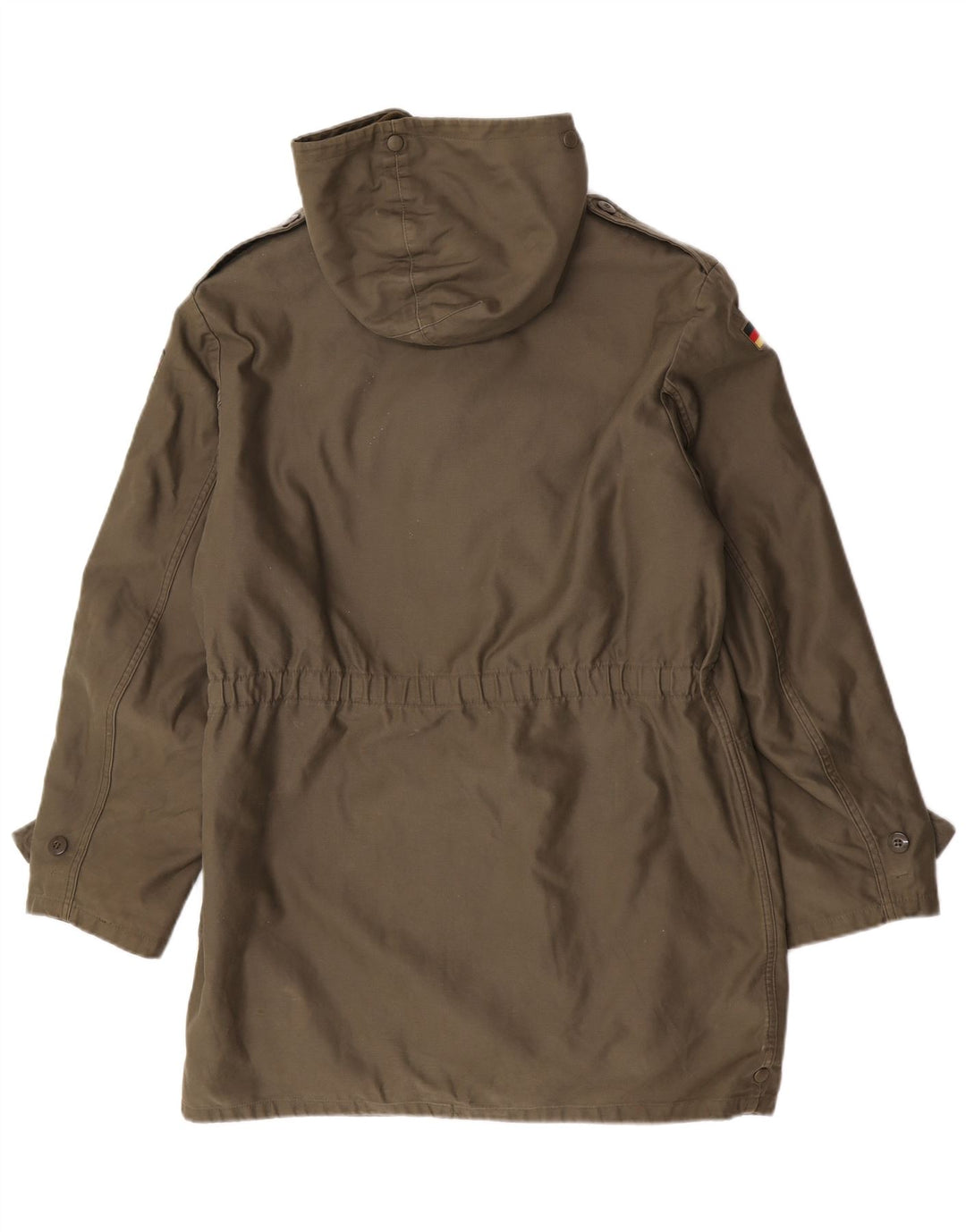 Vintage Ανδρικό μπουφάν Sherpa Parka με κουκούλα UK 38 Medium Khaki
