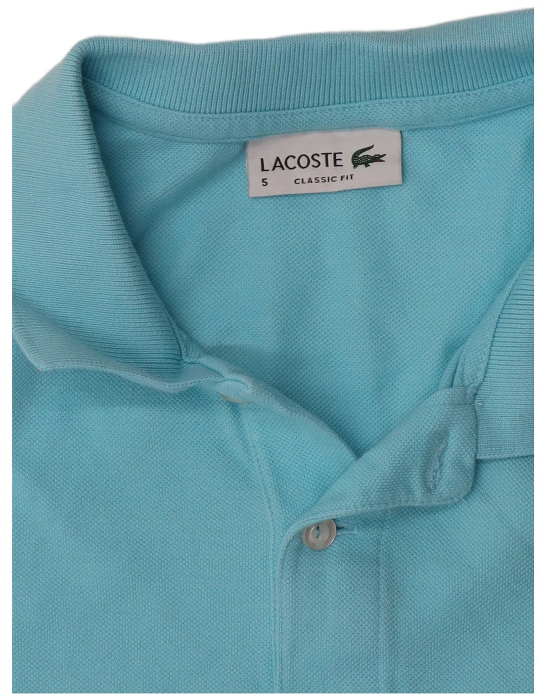 Ανδρικό πουκάμισο Lacoste Classic Fit Polo Size 5 Large Blue
