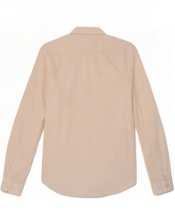Zara Ανδρικό πουκάμισο Super Slim Fit Small White