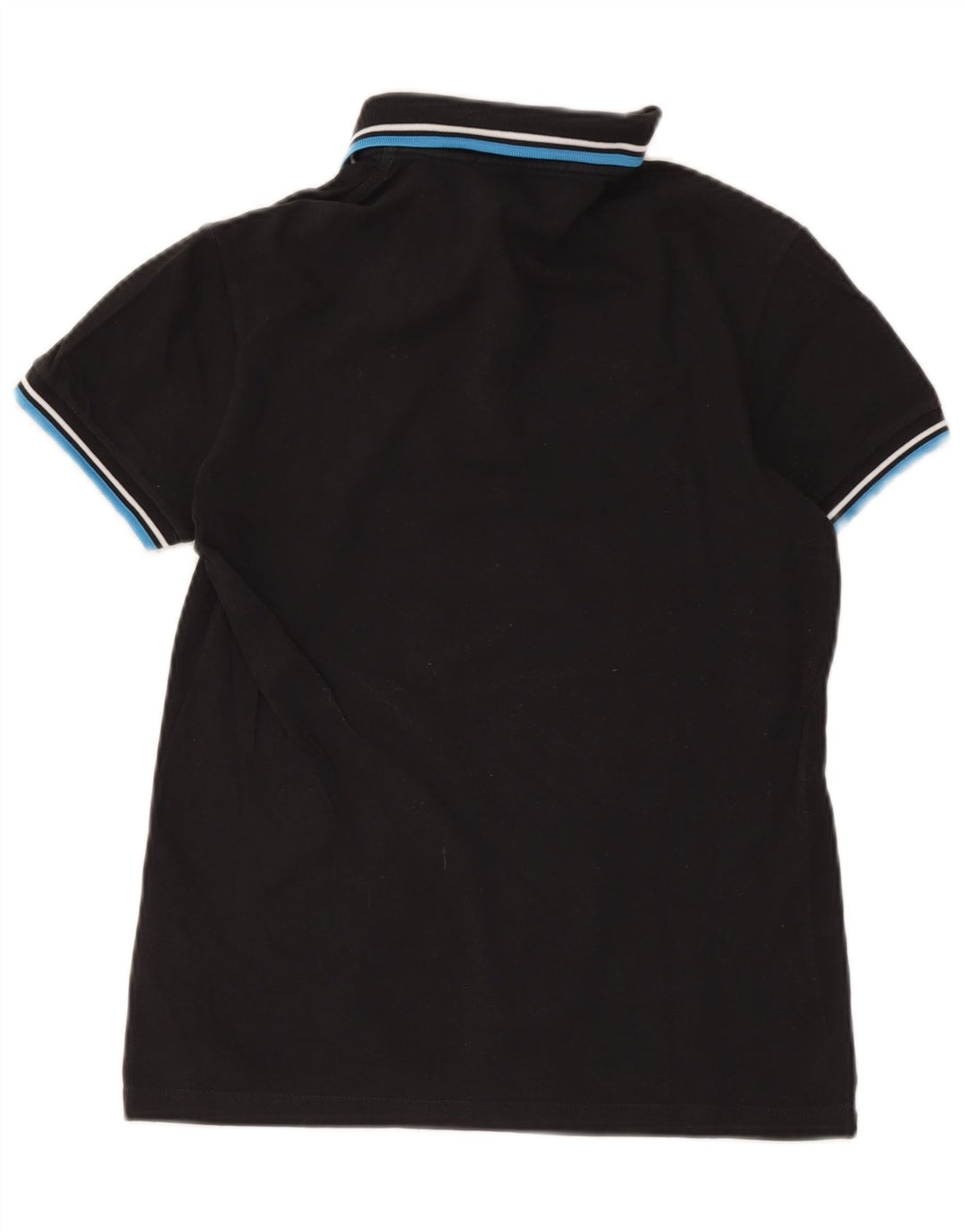 Fred Perry Ανδρικό Πόλο Μπλουζάκι Μικρό Μαύρο Ριγέ Βαμβακερό