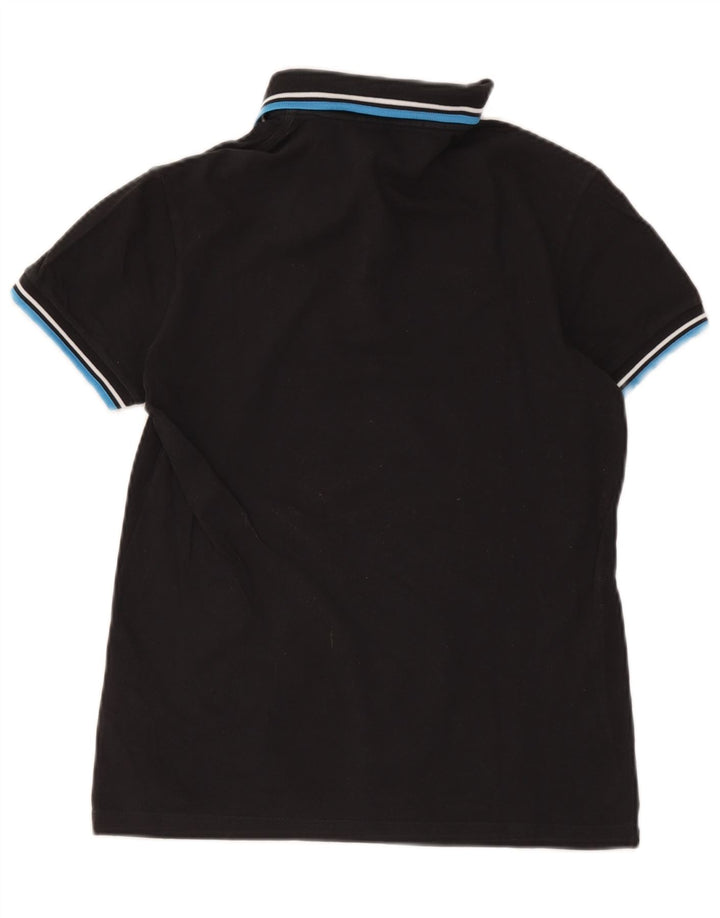 Fred Perry Ανδρικό Πόλο Μπλουζάκι Μικρό Μαύρο Ριγέ Βαμβακερό