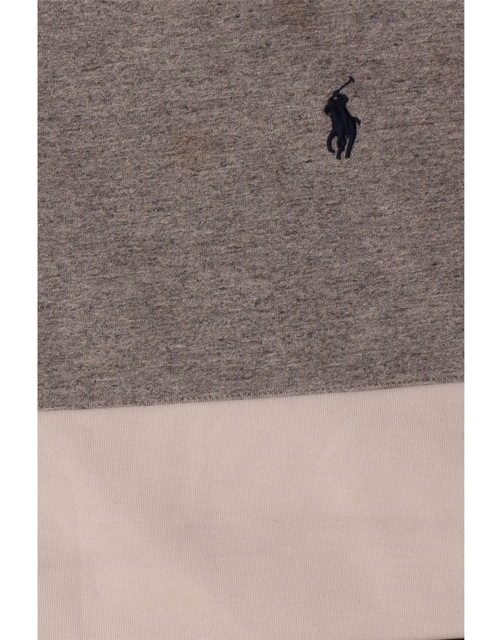 Polo Ralph Lauren Ανδρική φούτερ Jumper Μεγάλο Γκρι Χρώμα Πολυεστέρας