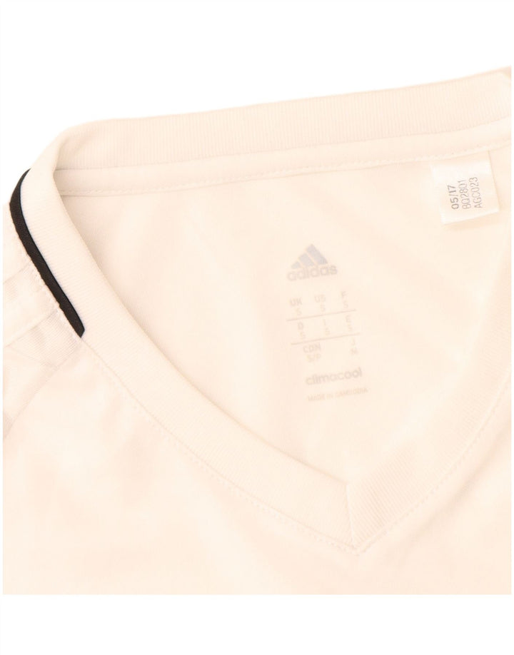 Ανδρικό T-Shirt Adidas Climacool Top Small White Polyester