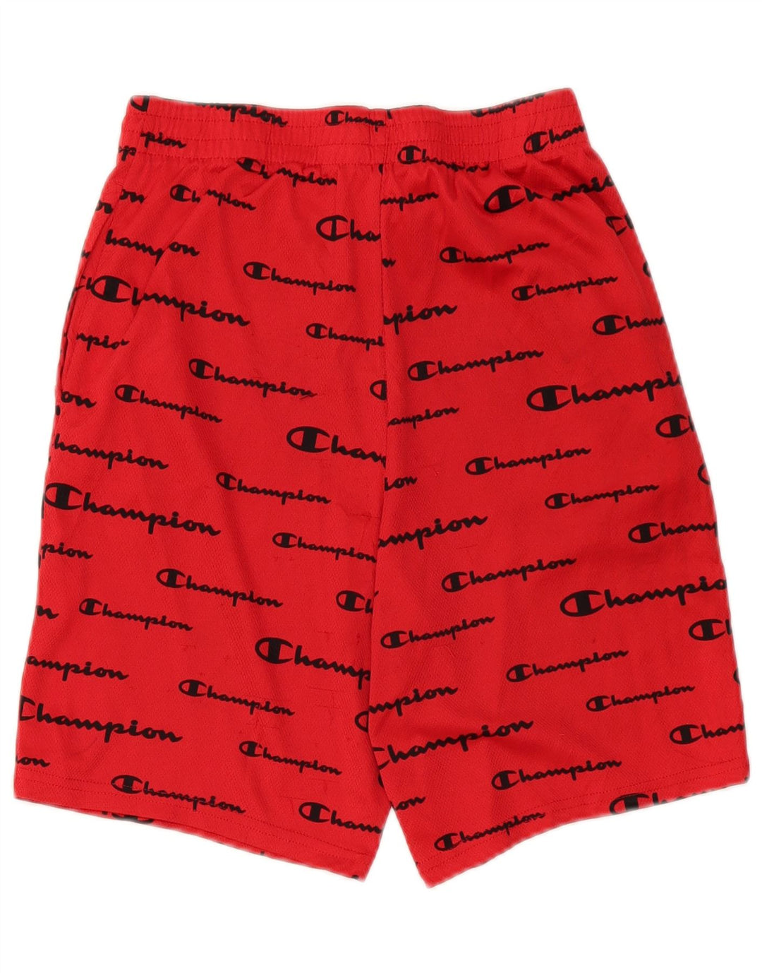 Champion Boys Graphic Sport Short 15-16 Years Red Polyester