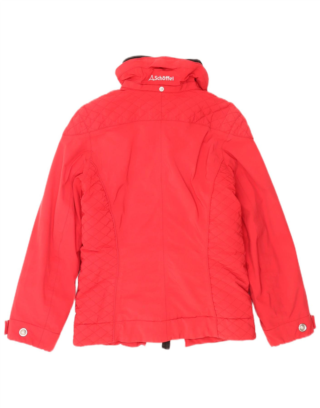Schoffel Γυναικείο Μπουφάν σκι UK 10 Small Red Colourblock Polyamide