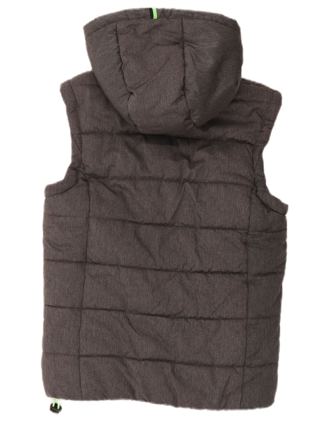 Superdry Ανδρικό padded Gilet UK 38 Medium Grey Polyester